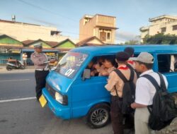 ‘Polisi Sayang Anak’, Sejumlah Mopen di Sidimpuan Ditindak, Lalai dalam Keselamatan Berlalu Lintas