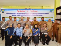 Polres Padangsidimpuan dan Dinas Perpustakaan Teken Kerjasama Tingkatkan Minat Baca
