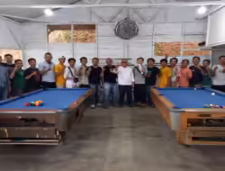 “Padangsidimpuan Bersinar” Lewat Turnamen Billiard 15 Ball, Ali Muda Siregar Beri Dukungan Penuh!