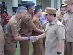 Perdana, Bupati Palas Pimpin Apel Gabungan di Hadapan ASN, PPPK dan Honorer/TKS