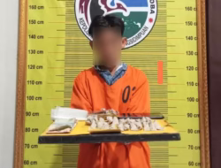 Tukang Becak di Padangsidimpuan Ditangkap, 42 Gram Ganja Diamankan