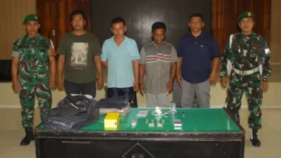 Bukti Komitmen Perangi Peredaran Narkoba, Intel Kodim 0212/TS Amankan Bandar Sabu di Paluta