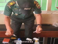 TNI Amankan 4,3 Gram Sabu di Batang Toru, Tapsel, Pelaku Lolos