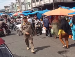 Pasar Saroha, Sangkumpal Bonang, dan Sadabuan Jadi Sasaran Razia Satpol PP Padangsidimpuan, Tertibkan Perda