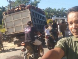 Kerusakan Jalan Raya Pulo Padang Batahan Picu Kecelakaan di Sinunukan Mandailing Natal