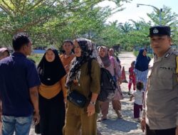 Liburan Aman, Bhabinkamtibmas Palas Himbau Waspada di Tempat Wisata dan Rumah Ibadah