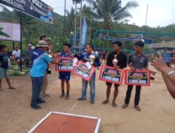 Damero VC Raih Runner Up di Final Eksebisi Voli Pakkal Dolok
