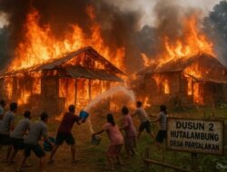 Warga Panik, 3 Rumah Terbakar di Keheningan Malam