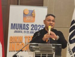 Ketua Umum JMSI Jadi ‘Tokoh Media Berpengaruh’ Versi MAT 2025