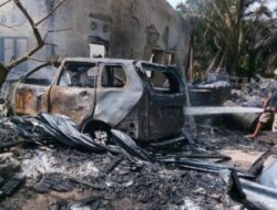 Saat Bongkar Solar, Rumah Warga di Desa Pasir Putih Hangus Terbakar