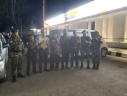 Patroli Malam Gabungan Koramil 02/Kota dan Ormas Kepemudaan Ciptakan Keamanan di Padangsidimpuan