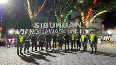 Koramil 08/Brn Gelar Patroli Gabungan Ciptakan Kondisi Aman Jelang HUT ke-80 TNI
