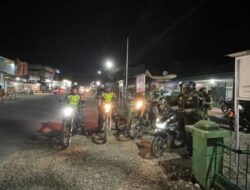 Koramil 08/Brn Gelar Patroli Gabungan Jelang HUT Ke-80 TNI