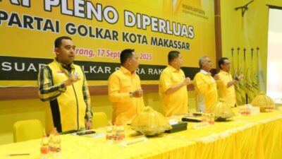 Partai Golkar Makassar Berikan Sanksi Tegas kepada Kader yang Berpotensi Benturan Kepentingan