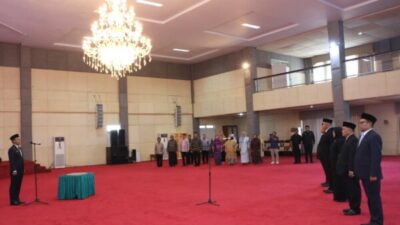 Bupati Gus Irawan Lantik 5 Pejabat Eselon II, Tekankan Peningkatan Kinerja dan Pelayanan Publik