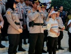 Unjuk Rasa Berlangsung Tertib, Kapolres Madina Apresiasi Cipayung Plus