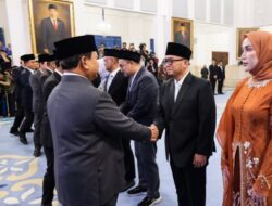 Presiden Prabowo Lantik 4 Menteri dan 1 Wakil Menteri, Ini Pejabatnya