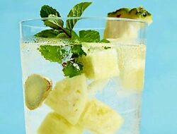 Tips untuk Mengatasi Batuk dan Pilek dengan Resep Infused Water Nanas