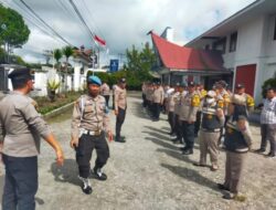Polres Dairi Kerahkan 350 Personel Gabungan Amankan Aksi Unjuk Rasa
