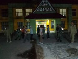 Wujudkan Wilayah Aman, Koramil 05/PB Gelar Patroli Kolaborasi Bersama Masyarakat