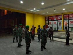 Koramil 05/PB Gelar Patroli Gabungan Bersama Ormas Kepemudaan di Paluta