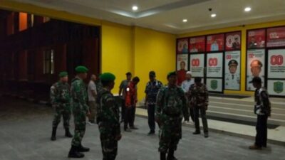 Koramil 05/PB Gelar Patroli Gabungan Bersama Ormas Kepemudaan di Paluta