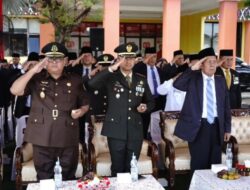 Dandim 0212/Tapsel Hadiri Peringatan Hari Sumpah Pemuda Ke-97 Tahun 2025 di Paluta