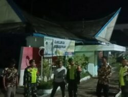Sinergi TNI dan Masyarakat Ciptakan Malam Aman di Panyabungan