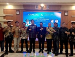 Pererat Sinergi, Walikota Medan dan Wawako Jamu Hangat Pengurus JMSI Tabagsel