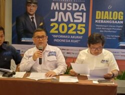 Armansyah Nasution SH Pimpin Sidang Musda Pemilihan Ketua JMSI Sumut Periode 2025-2030