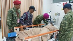 Danpasmar 1 Berikan Dukungan Moril untuk Prajurit yang Dirawat di RSPAD dan RSAL