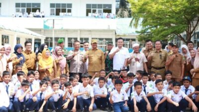 Bupati Madina Tinjau Pendistribusian MBG yang Dikelola Yayasan Sahabat Peduli Sejahtera