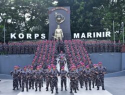 Ratusan Petarung Muda Baret Ungu Siap Perkuat Jajaran Pasmar 1