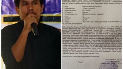 Kasus Pengerusakan di Paluta: Lingkar Sumut Geram, Polres Tapsel Dituding Lamban
