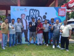 Ribuan Warga Tapsel Ikuti Senam Sehat Germas Bersama Sihar Sitorus