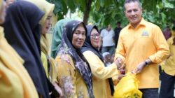 HUT Golkar ke 61 Tahun, DPD Sumut Bagikan Puluhan Ribu Sembako di Berbagai Daerah 
