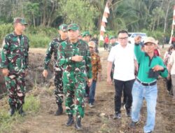 Cetak Sawah Rakyat Morowali Utara Jadi Perhatian Pangdam: TNI Siap Kawal Kedaulatan Pangan
