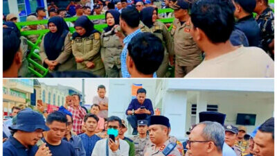Demo di Kantor Walikota: Aktivis Tuding Ajudan Wawako Padangsidimpuan Terlibat Suap