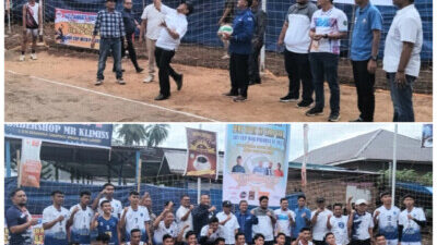 Turnamen Bola Voli Semi Open Se-Tabagsel Resmi Dibuka Wali Kota Padangsidimpuan
