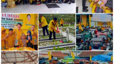 Golkar Tapsel Berbagi Kebahagiaan: HUT ke-61 Dirayakan dengan Aksi Sosial Menyentuh Hati