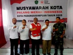 Harry Pahlevi Nahkodai PMI Padangsidimpuan, Siap Jalankan Amanah Kemanusiaan