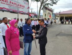 Sinergi Jaga Kamtibmas, Kapolres Padangsidimpuan Apresiasi JMSI Tabagsel di Hari Pahlawan