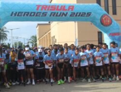 Ribuan Pelari Meriahkan Trisula Heroes Run 2025 di Timika