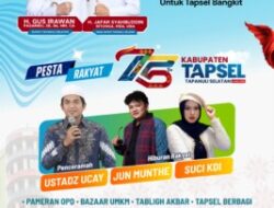 Gebyar HUT ke-75 Tapsel: Pesta Rakyat, Ustadz Ucay, Artis Ibukota, dan Semangat Kebangkitan