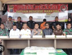 Polrestabes Medan Ringkus Kurir Sabu Jaringan Aceh–Medan, Sita 1,2 Kilogram dari Dalam Mobil