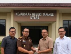 Kejari Taput Terima Pengembalian Kerugian Negara Rp1,9 Miliar, Kasus Korupsi ISP Diskominfo Jadi Pelajaran Penting