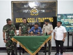 Pemkab Tapteng Serahkan 100 Hektar Tanah Negara untuk Pembangunan Batalyon Teritorial TNI AD