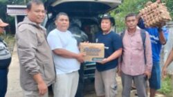 Respon Cepat KUD Cahaya Salurkan Bantuan, Panitia Posko Sinunukan 4 Beri Apresiasi Tinggi