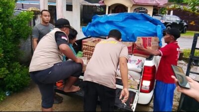 PT Palmaris Raya Salurkan Bantuan Kemanusiaan untuk Korban Banjir di Sinunukan
