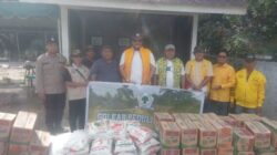 Partai Golkar Salurkan Bantuan dan Tinjau Lokasi Banjir di Sinunukan Melalui Anggota DPRD Madina Jeni Sahputra